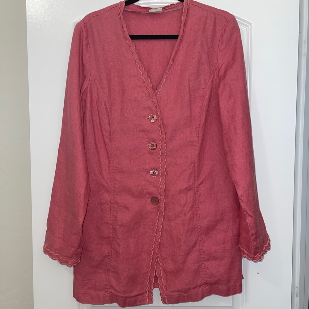 J. Jill 100% Linen Tunic